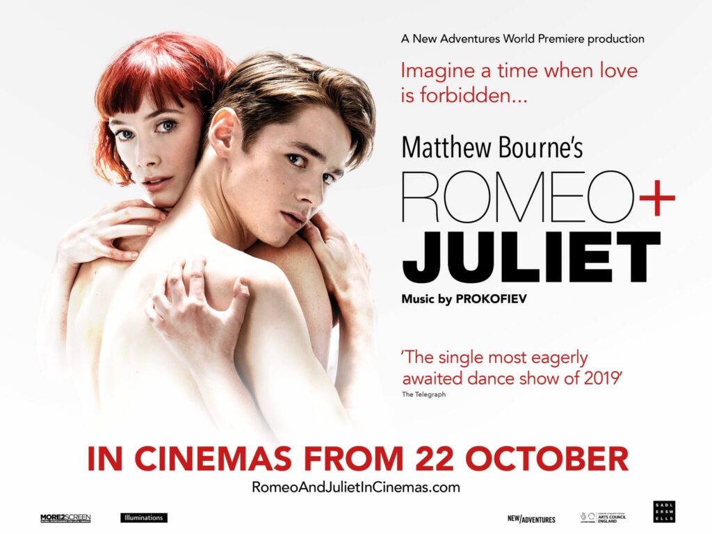MATTHEW BOURNE’S ROMEO + JULIET CINEMA SCREENING ANNOUNCED