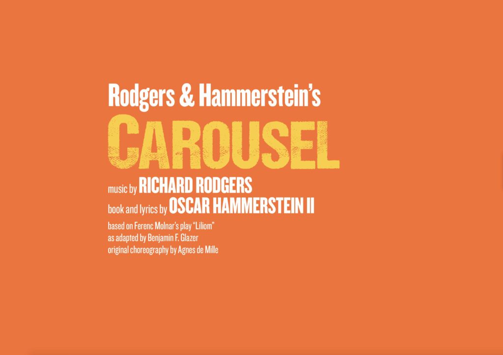REGENT’S PARK OPEN AIR THEATRE ANNOUNCE 2020 SEASON – RODGERS & HAMMERSTEIN’S CAROUSEL – CHOREOGRAPHED BY DREW MCONIE