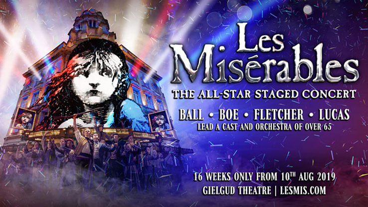 LES MISÉRABLES – THE ALL-STAR STAGED CONCERT CINEMA SCREENING ANNOUNCED