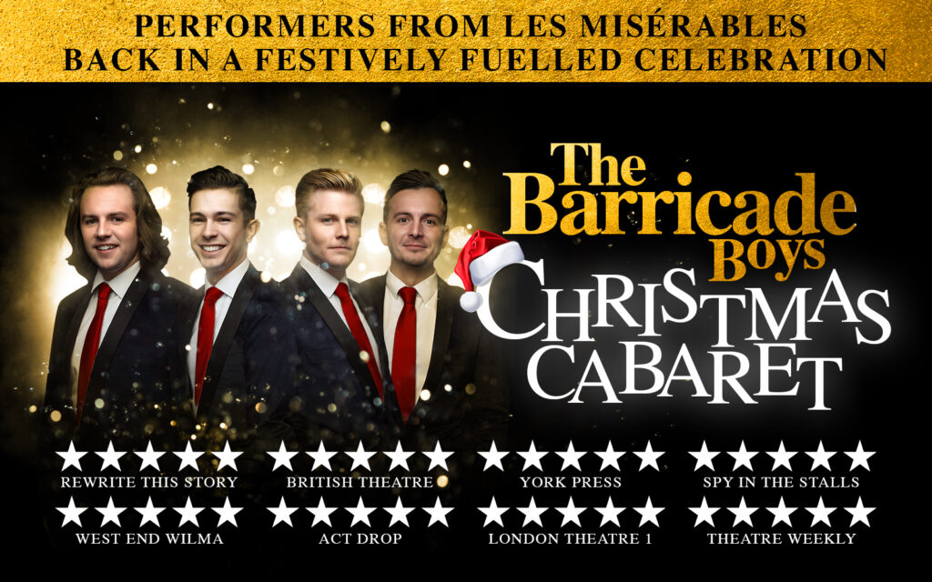 SPECIAL GUEST STARS ANNOUNCED FOR THE BARRICADE BOYS CHRISTMAS CABARET