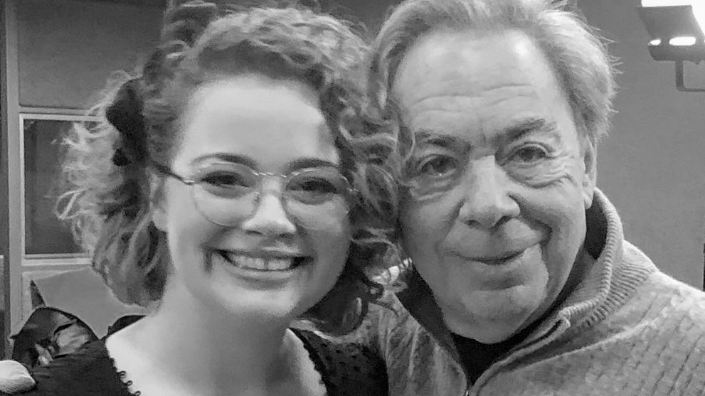 CARRIE HOPE FLETCHER WORKING WITH ANDREW LLOYD WEBBER ON NEW CINDERELLA MUSICAL