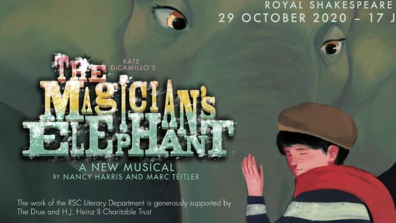 RSC ANNOUNCE NEW MUSICAL – THE MAGICIAN’S ELEPHANT