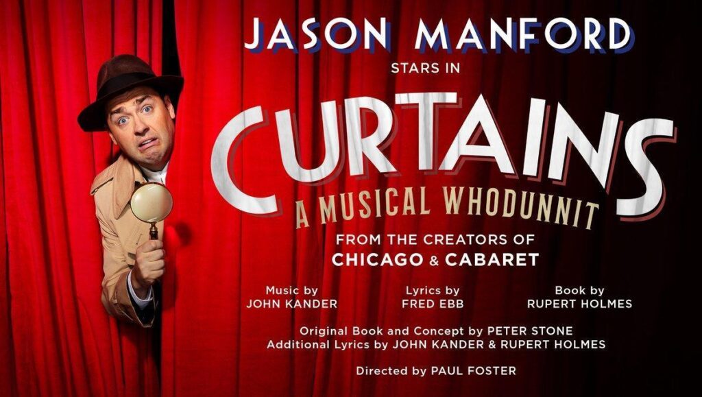 CURTAINS STARRING JASON MANFORD TO BE STREAMED ONLINE FOR CHARITY