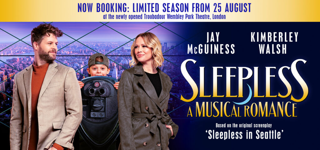 SLEEPLESS – A MUSICAL ROMANCE TRAILER RELEASED – STARRING JAY MCGUINESS & KIMBERLEY WALSH