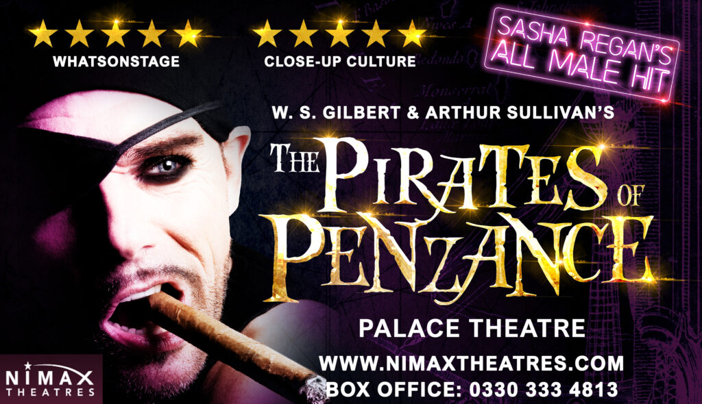 SASHA REGAN’S ALL-MALE PIRATES OF PENZANCE COMING TO WEST END FOR ONE NIGHT ONLY
