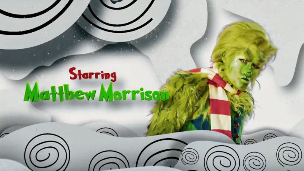 THE GRINCH MUSICAL TO BE BROADCAST IN UK THIS DECEMBER
