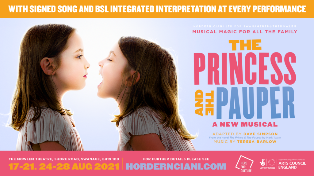THE PRINCESS AND THE PAUPER – CAST ANNOUNCED FOR NEW BSL-INTEGRATED MUSICAL
