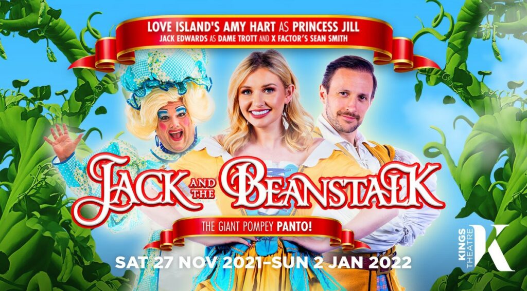 AMY HART TO MAKE PANTOMIME DEBUT IN JACK AND THE BEANSTALK – KINGS THEATRE PORTSMOUTH