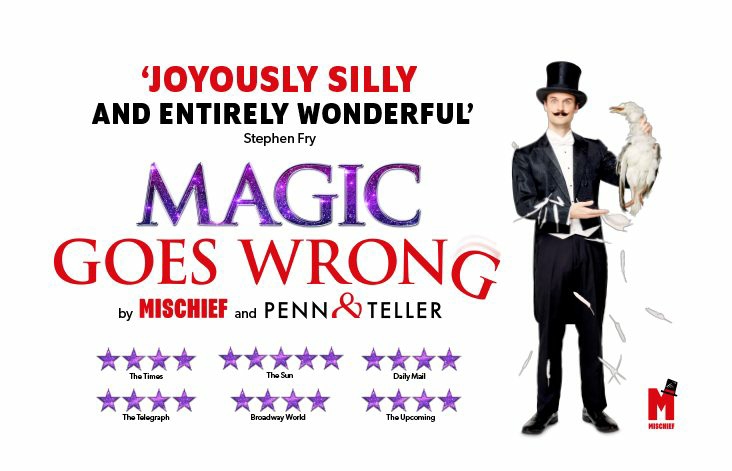 MAGIC GOES WRONG TO REOPEN AT APOLLO THEATRE – OCTOBER 2021