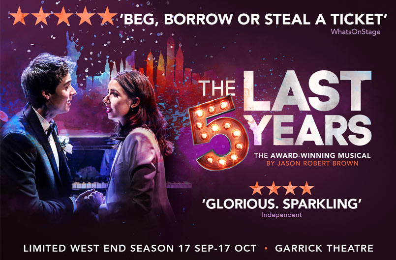 REVIEW – THE LAST FIVE YEARS – GARRICK THEATRE