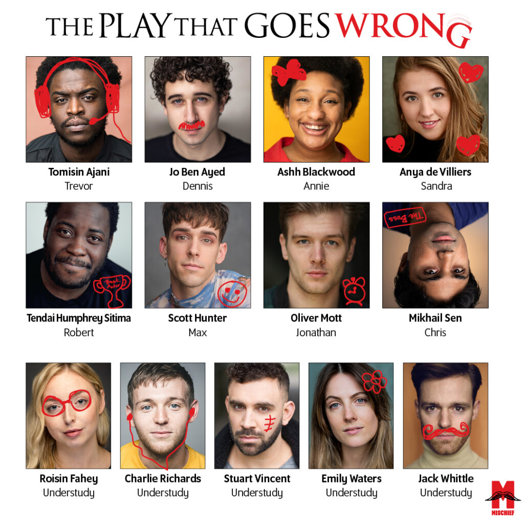 THE PLAY THAT GOES WRONG – NEW WEST END CAST ANNOUNCED