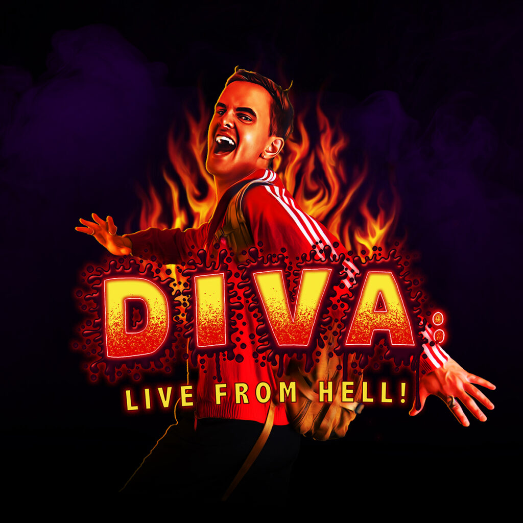 DIVA – LIVE FROM HELL! – UK PREMIERE ANNOUNCED FOR THE TURBINE THEATRE – STARRING LUKE BAYER