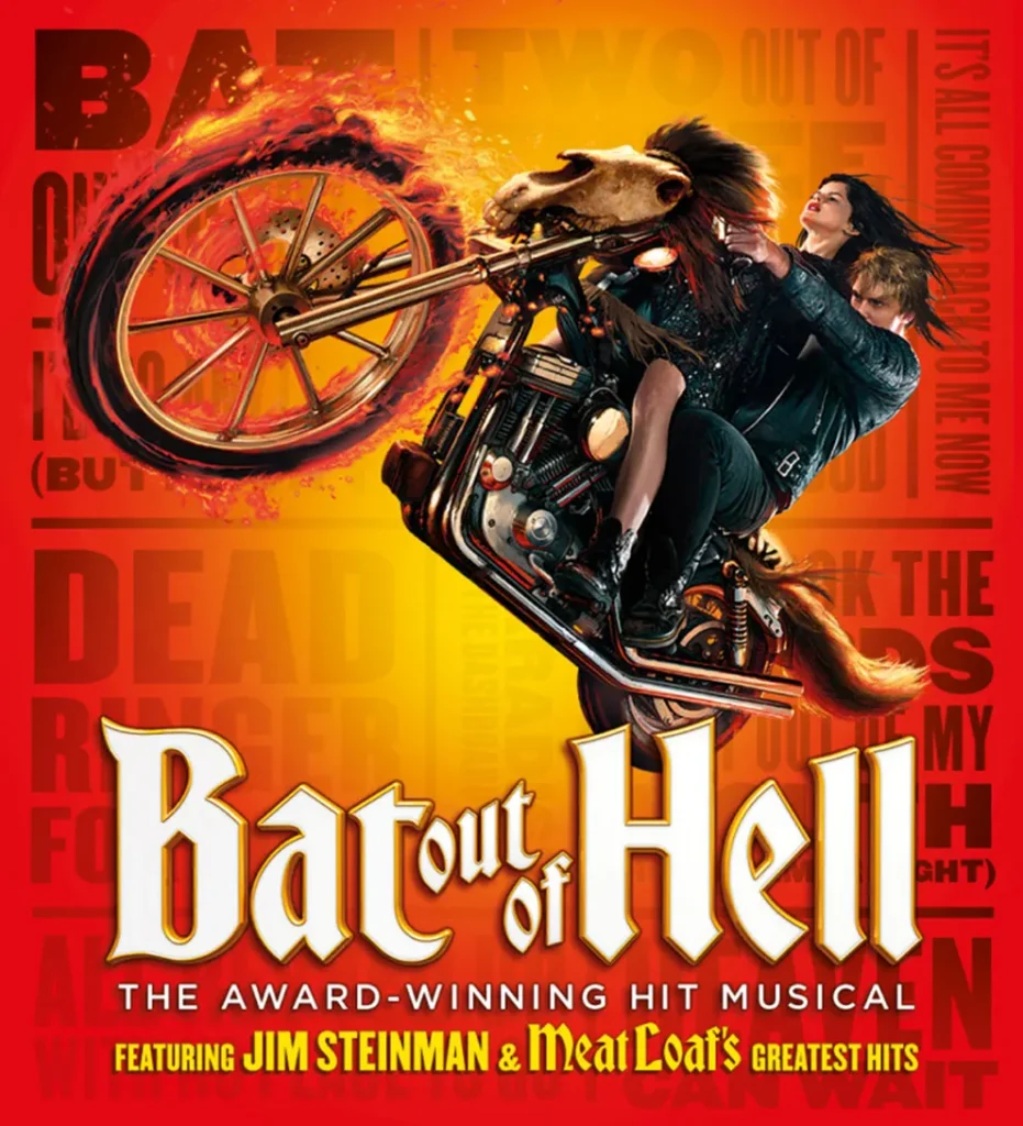 BAT OUT OF HELL – THE MUSICAL – LONDON RETURN ANNOUNCED FOR THE PEACOCK THEATRE – FEBRUARY 2023