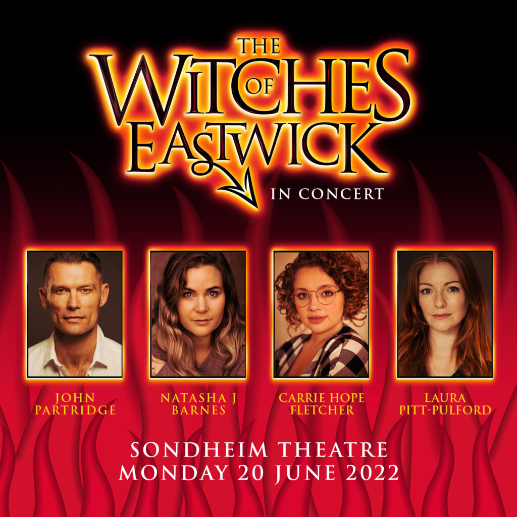 JOHN PARTRIDGE, NATASHA J BARNES & MORE ANNOUNCED FOR THE WITCHES OF EASTWICK IN CONCERT