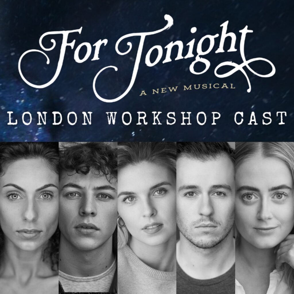 AMY DI BARTOLOMEO, JACOB YOUNG, ERIN CALDWELL, DALE EVANS & GLAIN RHYS TO LEAD WORKSHOP CAST OF NEW MUSICAL – FOR TONIGHT
