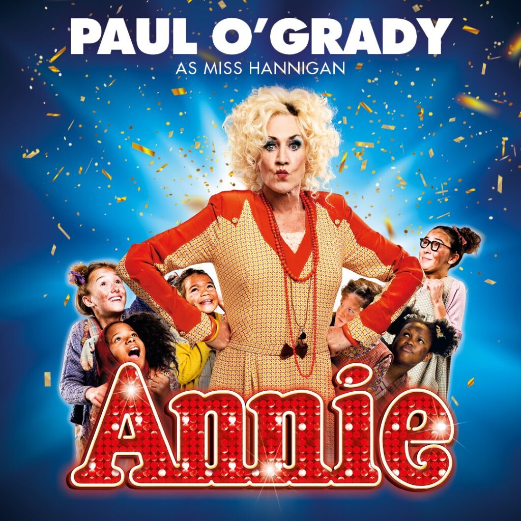 PAUL O’GRADY ANNOUNCED FOR ANNIE – UK TOUR