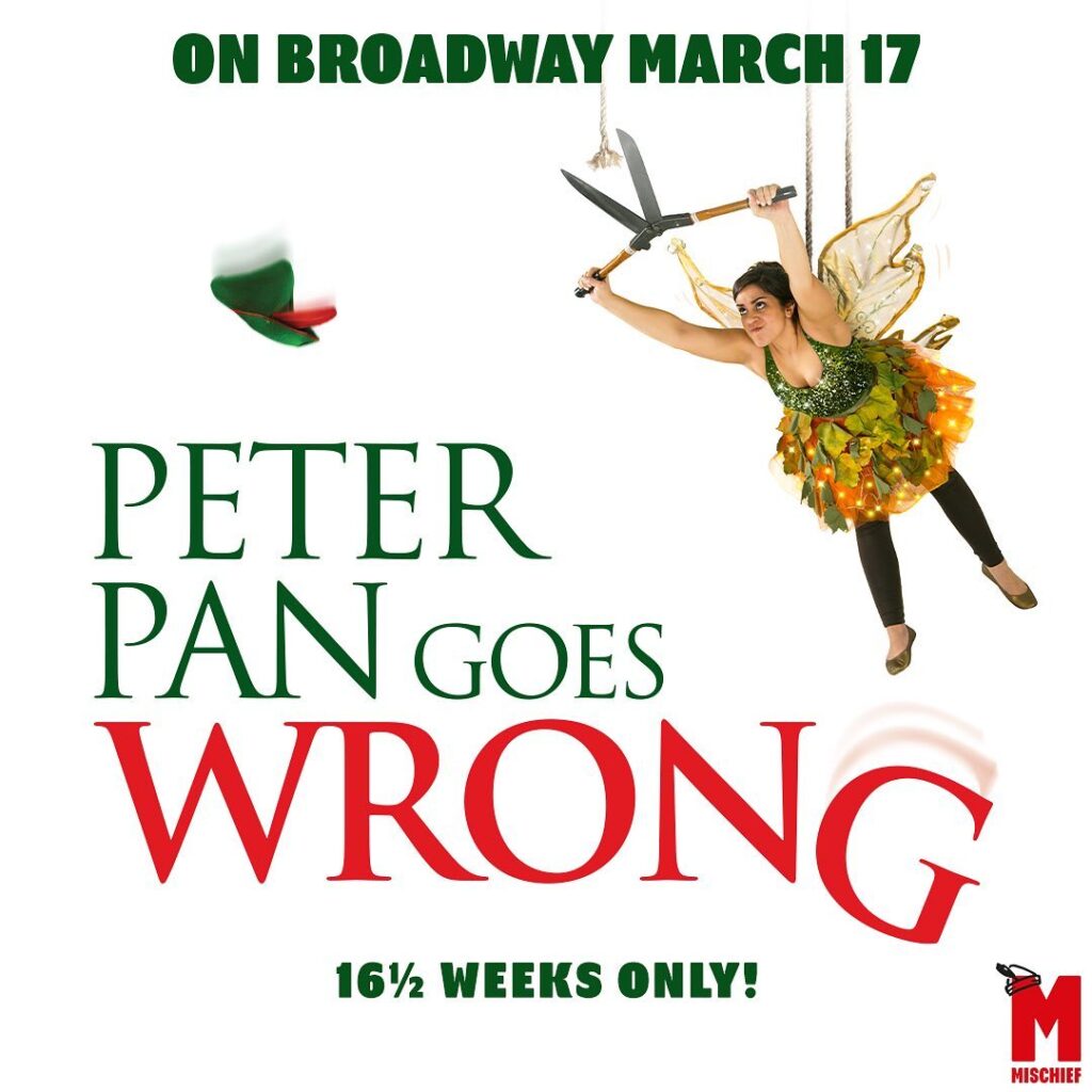 PETER PAN GOES WRONG – BROADWAY TRANSFER ANNOUNCED