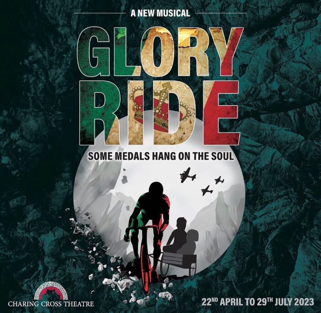 GLORY RIDE – A NEW MUSICAL – WORLD PREMIERE ANNOUNCED FOR CHARING CROSS THEATRE