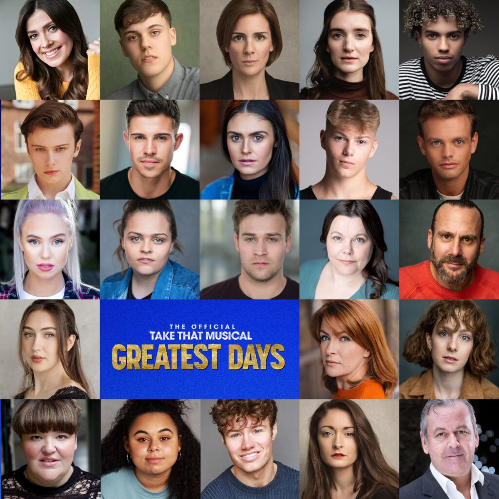 GREATEST DAYS – THE OFFICIAL TAKE THAT MUSICAL – UK & IRELAND TOUR CAST ANNOUNCED