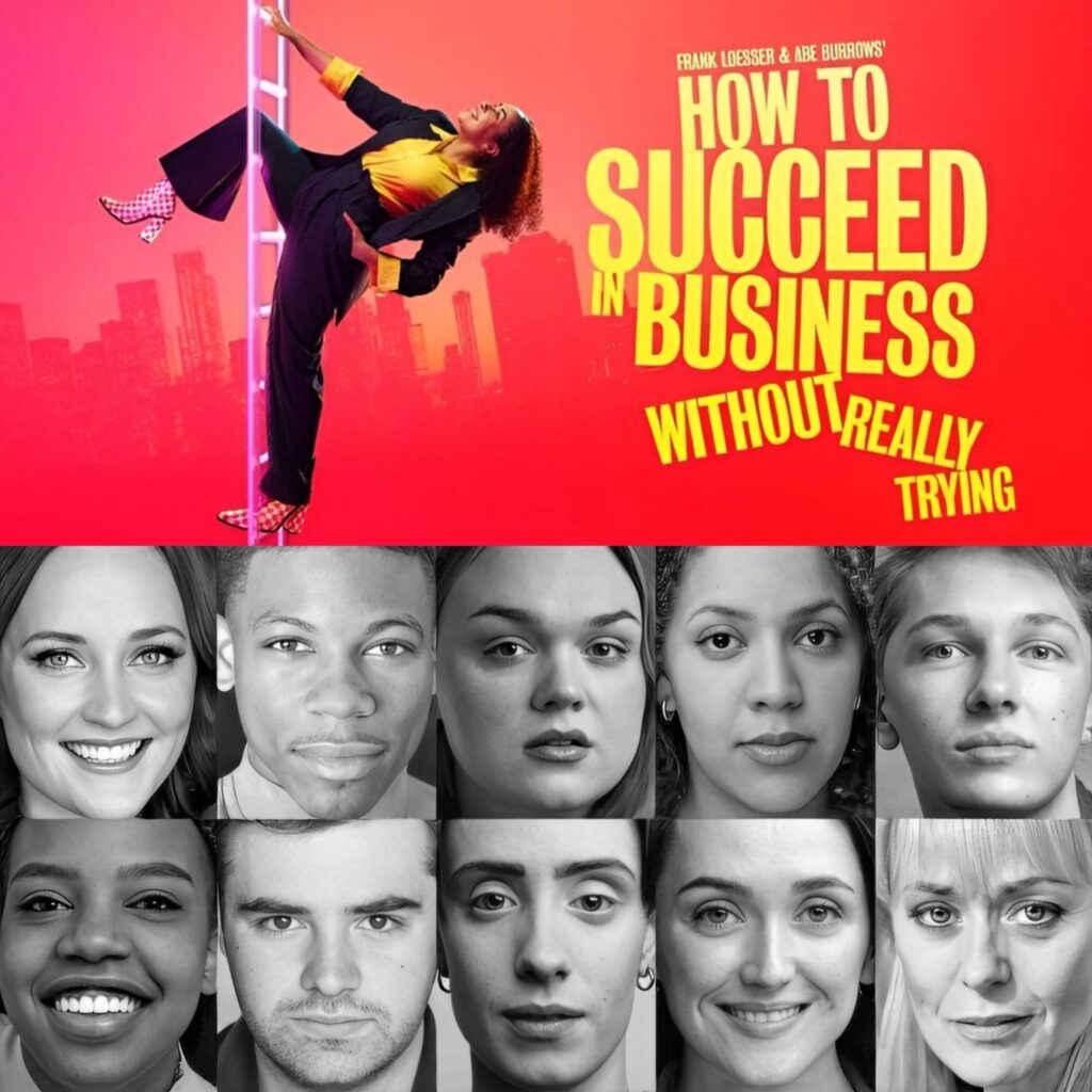 HOW TO SUCCEED IN BUSINESS WITHOUT REALLY TRYING – SOUTHWARK PLAYHOUSE BOROUGH – FULL CAST ANNOUNCED