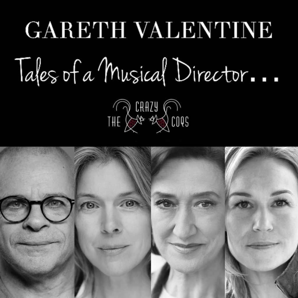 GARETH VALENTINE’S TALES OF A MUSICAL DIRECTOR ANNOUNCED FOR CRAZY COQS – FEAT. JANIE DEE, HAYDN GWYNNE & JOANNA RIDING