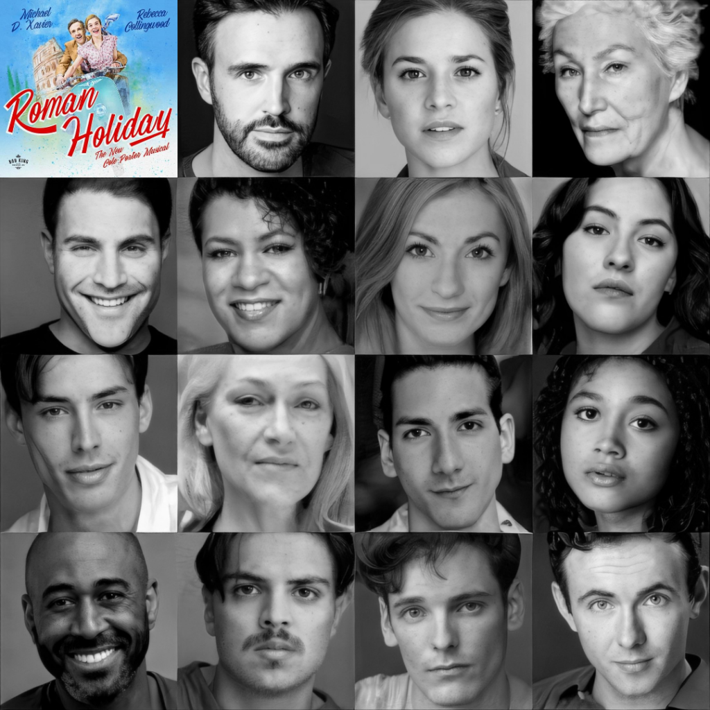 ROMAN HOLIDAY – THE MUSICAL – UK PREMIERE – FULL CAST ANNOUNCED