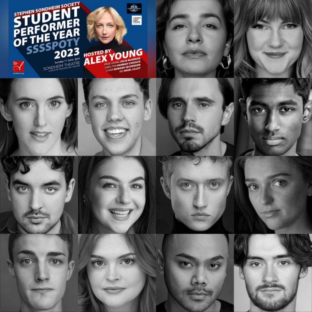 THE STEPHEN SONDHEIM SOCIETY STUDENT PERFORMER OF THE YEAR 2023 FINALISTS ANNOUNCED