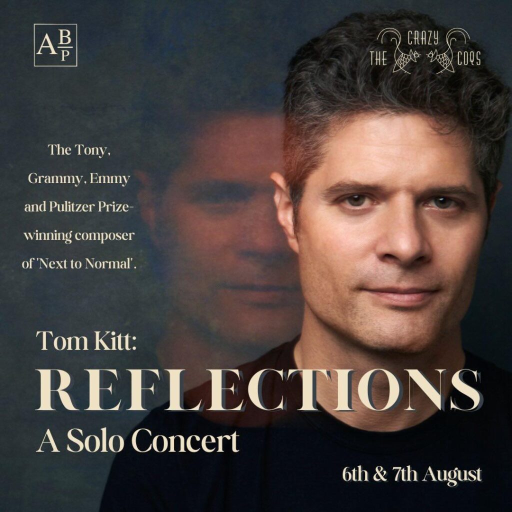TOM KITT – REFLECTIONS – A SOLO CONCERT ANNOUNCED FOR CRAZY COQS