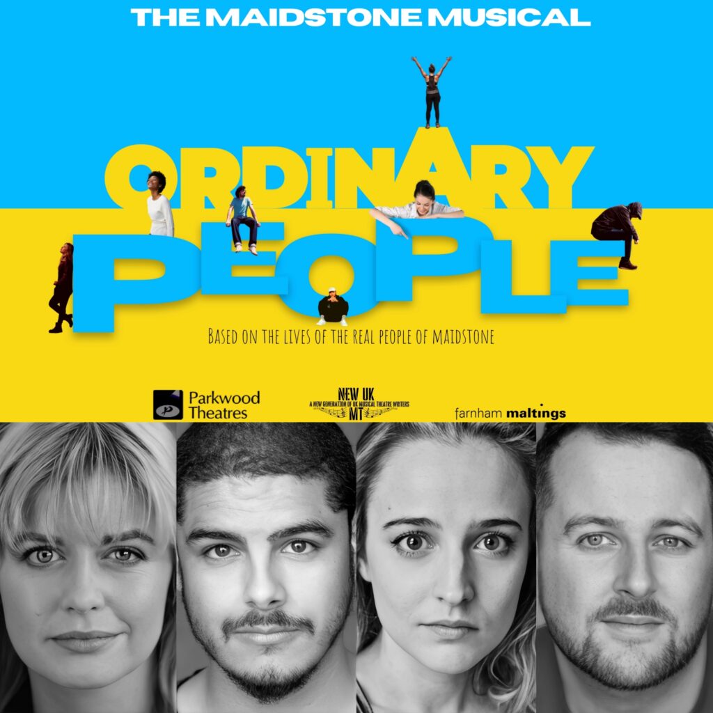 ORDINARY PEOPLE – THE MAIDSTONE MUSICAL TO RETURN TO THE HAZLITT THEATRE – STARRING ANNE-MARIE PIAZZA, DAMIEN JAMES, ANNA SODEN & TOM SELF