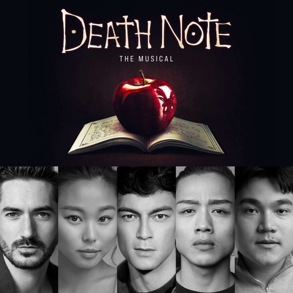 GEORGE MAGUIRE, JESSICA LEE, CARL MAN, BOAZ CHAD & PATRICK MUNDAY ANNOUNCED FOR LYRIC THEATRE RUN OF DEATH NOTE – THE MUSICAL