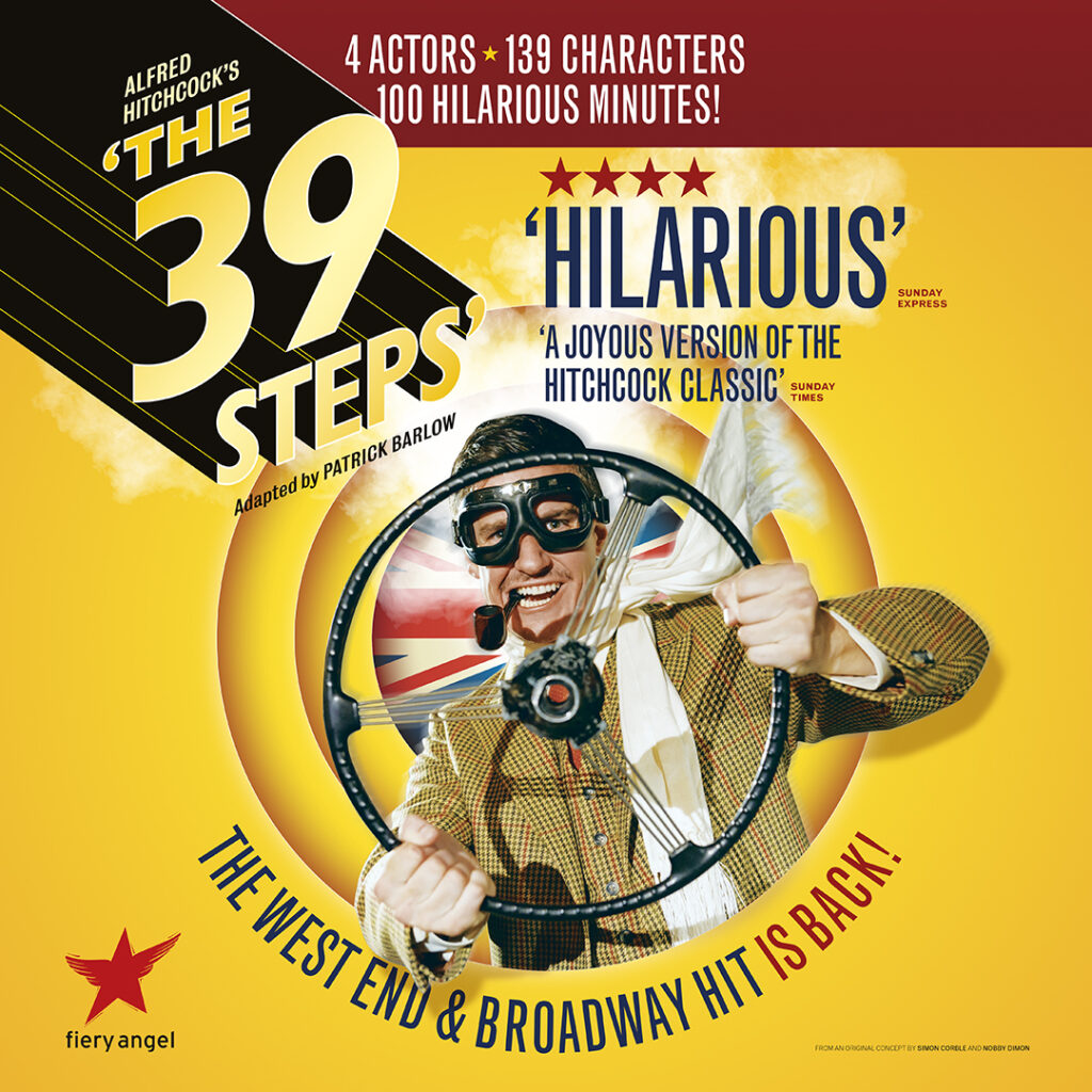 THE 39 STEPS – UK TOUR 2024 ANNOUNCED