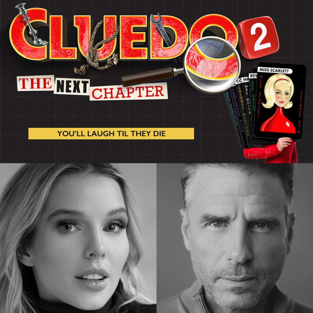 HELEN FLANAGAN & JASON DURR ANNOUNCED TO STAR IN UK TOUR OF CLUEDO 2 – THE NEXT CHAPTER