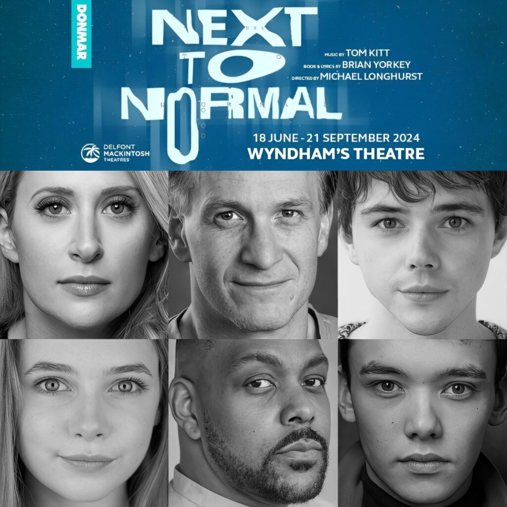 CAISSIE LEVY, JAMIE PARKER, JACK WOLFE, ELEANOR WORTHINGTON-COX, TREVOR DION NICHOLAS & JACK OFRECIO ANNOUNCED FOR WEST END TRANSFER OF NEXT TO NORMAL