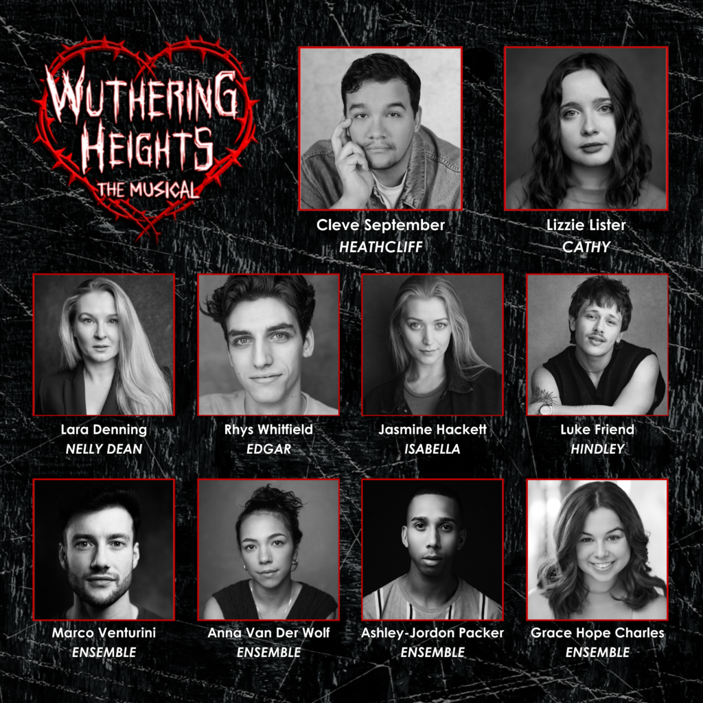 WUTHERING HEIGHTS – THE MUSICAL – WORKSHOP CAST ANNOUNCED