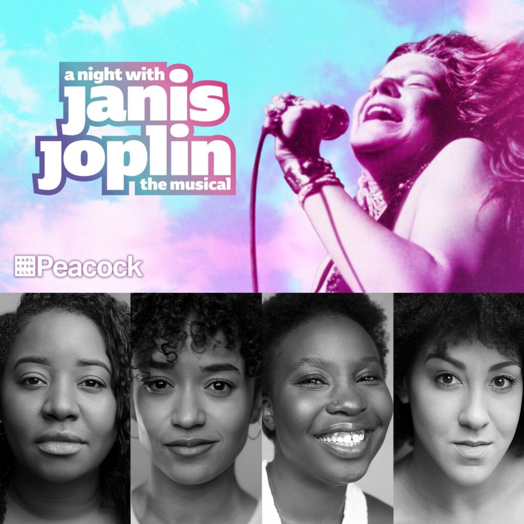 KALISHA AMARIS, GEORGIA BRADSHAW, CHOOLWE LAINA MUNTANGA & DANIELLE STEERS ANNOUNCED FOR UK PREMIERE OF A NIGHT WITH JANIS JOPLIN – THE MUSICAL