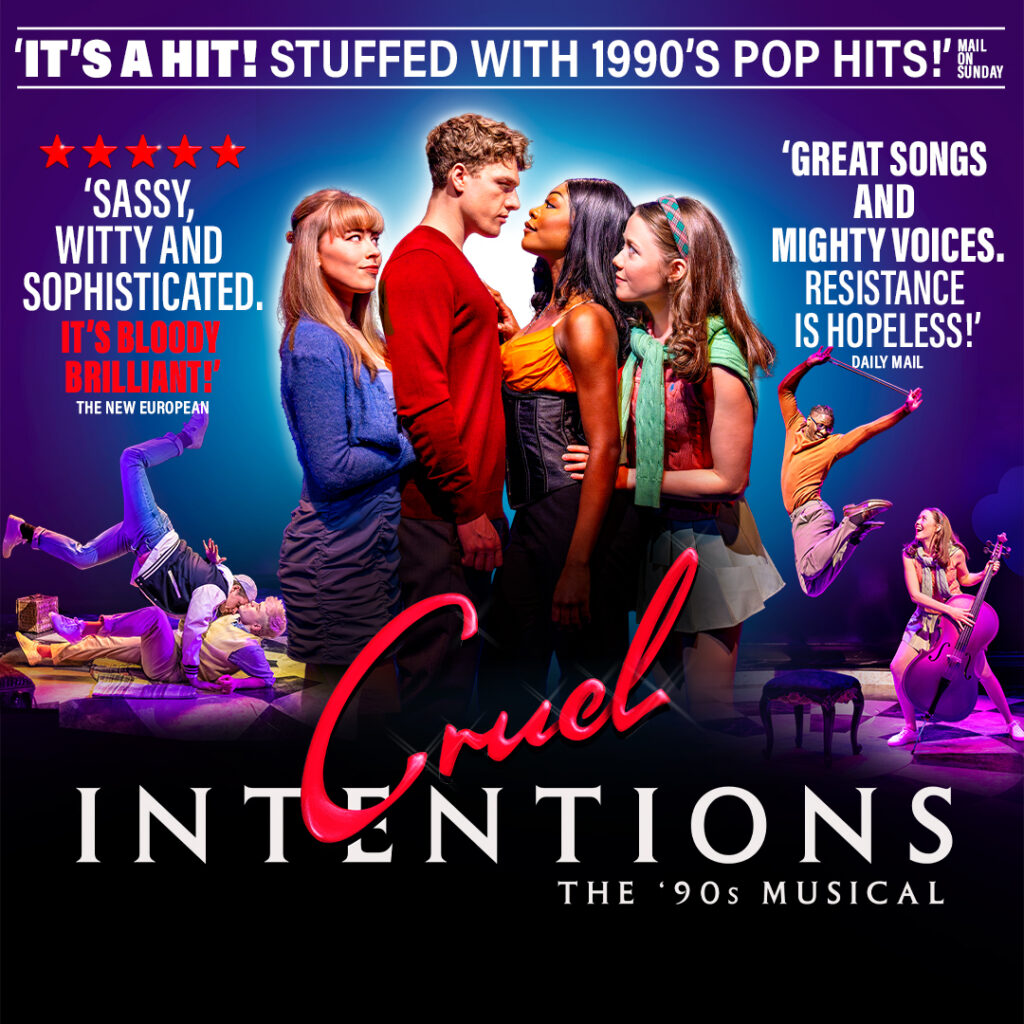 CRUEL INTENTIONS – THE ‘90S MUSICAL – UK TOUR ANNOUNCED