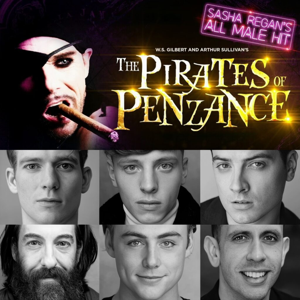 CAMERON MCALLISTER, LUKE GARNER-GREENE, LEWIS KENNEDY, DAVID MCKECHNIE, TOM NEWLAND, ROBERT WILKES & MORE ANNOUNCED FOR ALL-MALE THE PIRATES OF PENZANCE