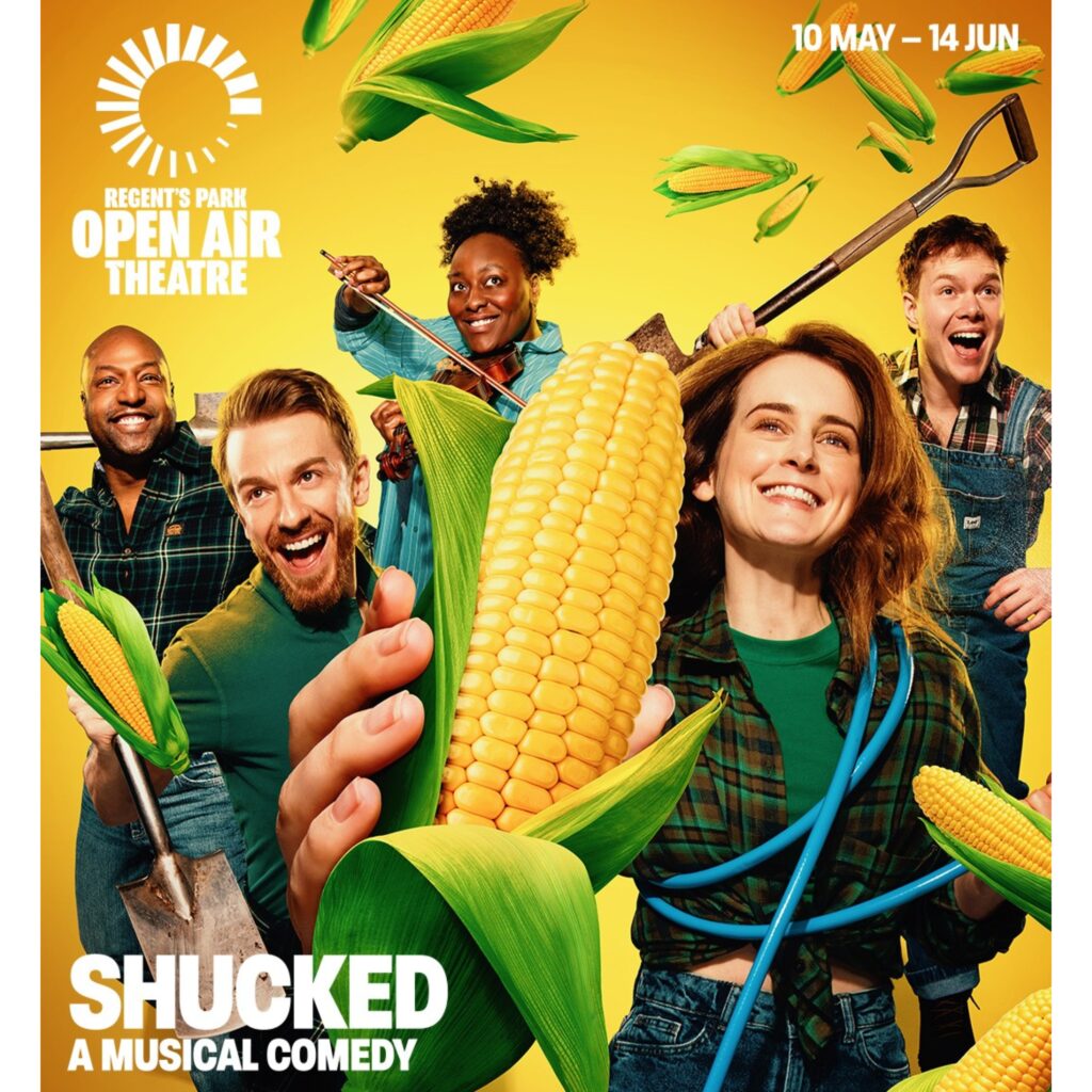 SHUCKED – UK PREMIERE ANNOUNCED FOR REGENT’S PARK OPEN AIR THEATRE – MAY 2025