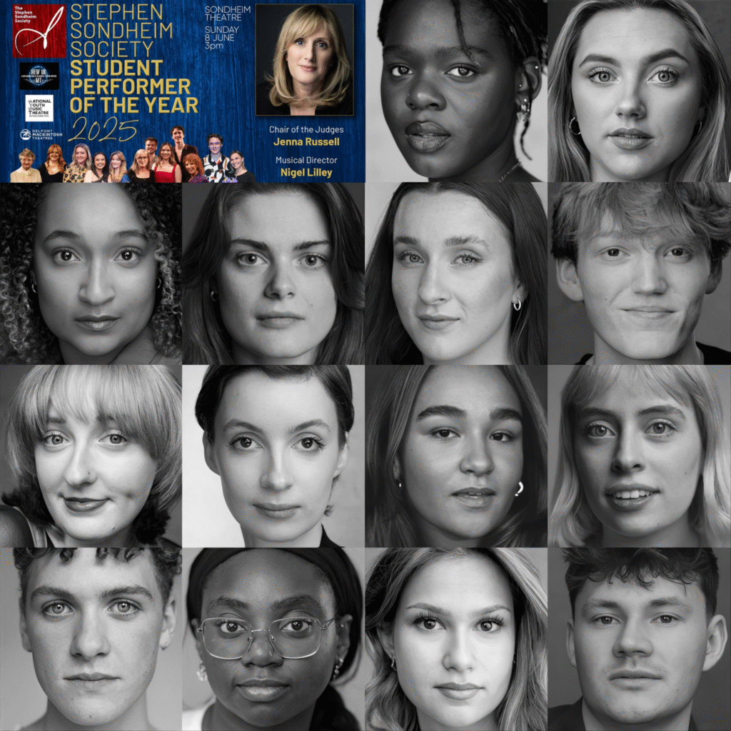 THE STEPHEN SONDHEIM SOCIETY STUDENT PERFORMER OF THE YEAR 2025 FINALISTS ANNOUNCED