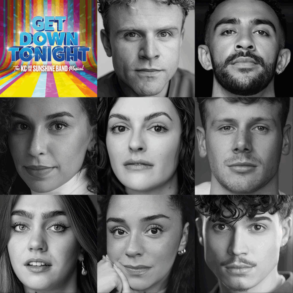 ROSS HARMON, ADAM TAYLOR, PAIGE FENLON, ANNABELLE TERRY, AARON ARCHER, EVE DRYSDALE, RACHAEL KENDALL BROWN & FINLEY OLIVER ANNOUNCED FOR GET DOWN TONIGHT – THE KC AND THE SUNSHINE BAND MUSICAL