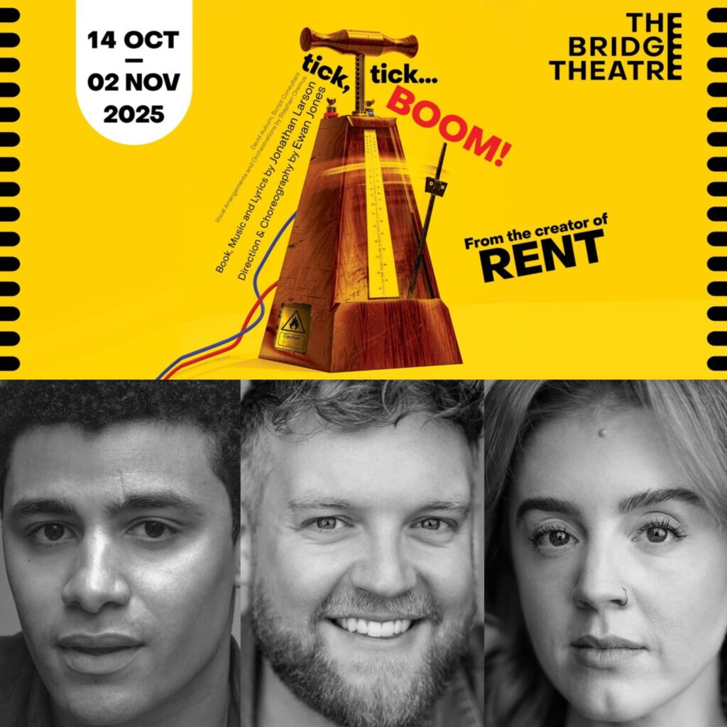 DJAVAN VAN DE FLIERT, DAN BUCKLEY & LAURA MARIE BENSON TO STAR IN BELGIAN PREMIERE OF TICK, TICK… BOOM!