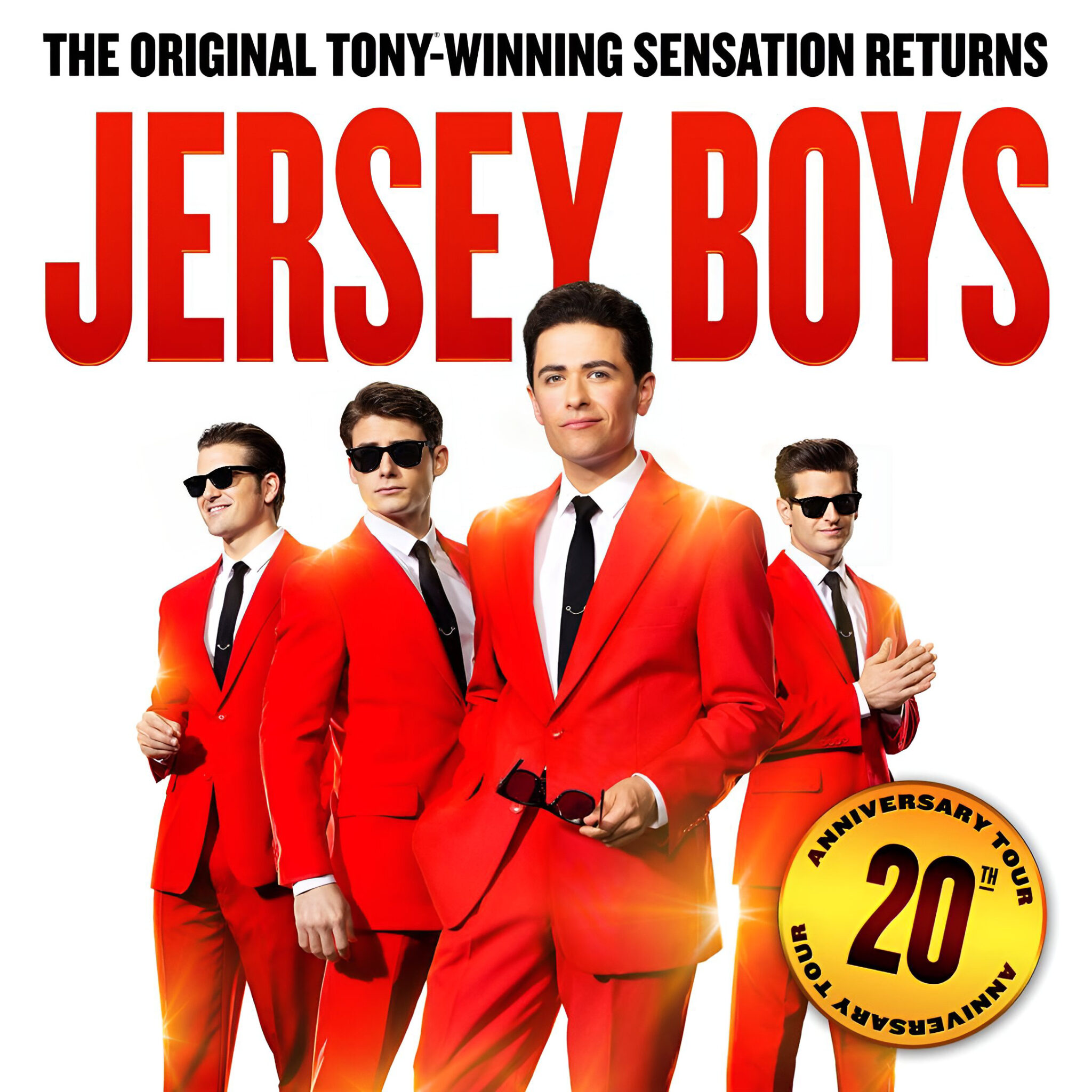 JERSEY BOYS – 20TH ANNIVERSARY – UK & IRELAND TOUR ANNOUNCED – Theatre Fan