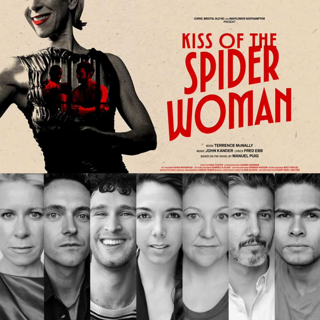 KISS OF THE SPIDER WOMAN – UK REVIVAL – CAST ANNOUNCEMENT