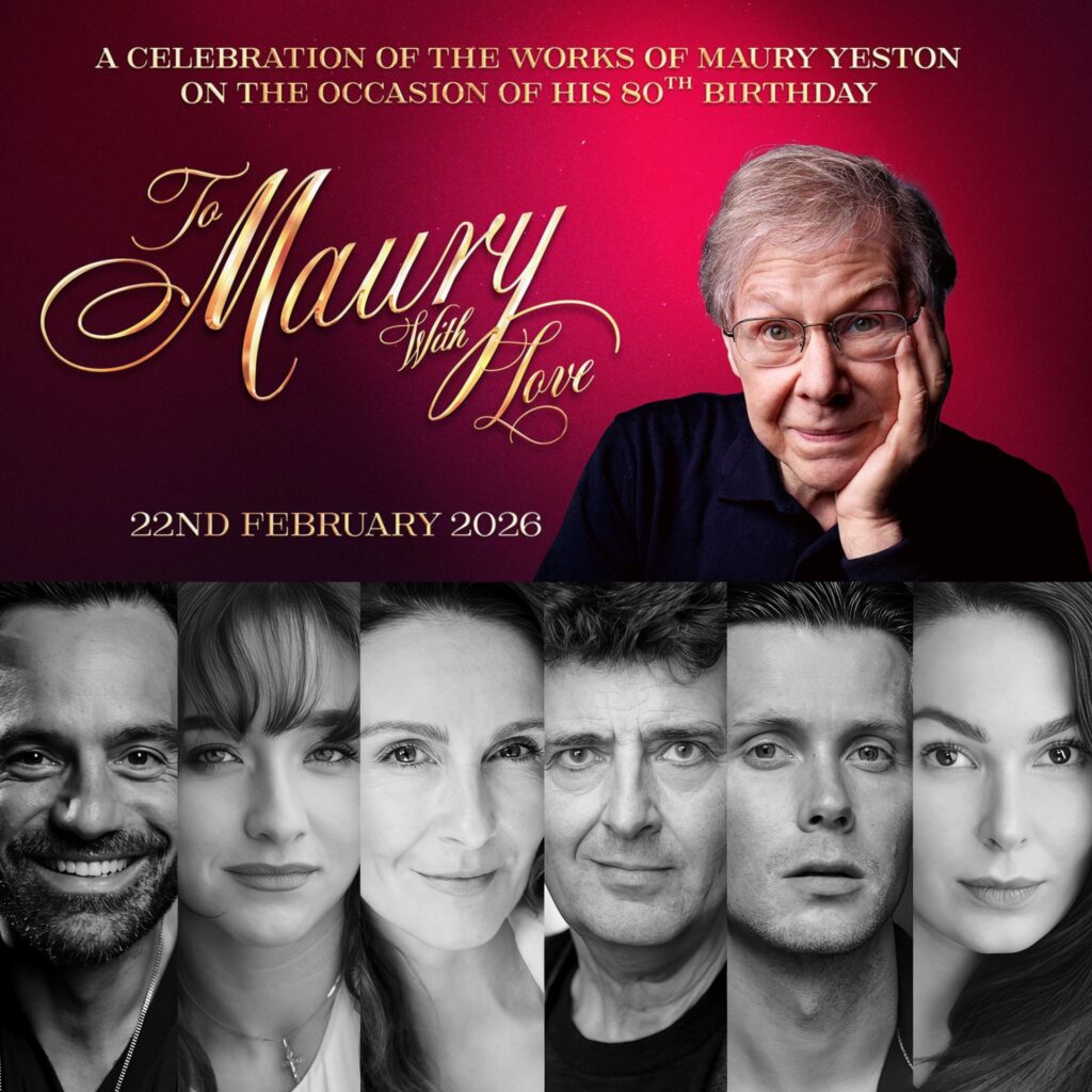 TO MAURY, WITH LOVE – MAURY YESTON CONCERT – CAST ANNOUNCEMENT