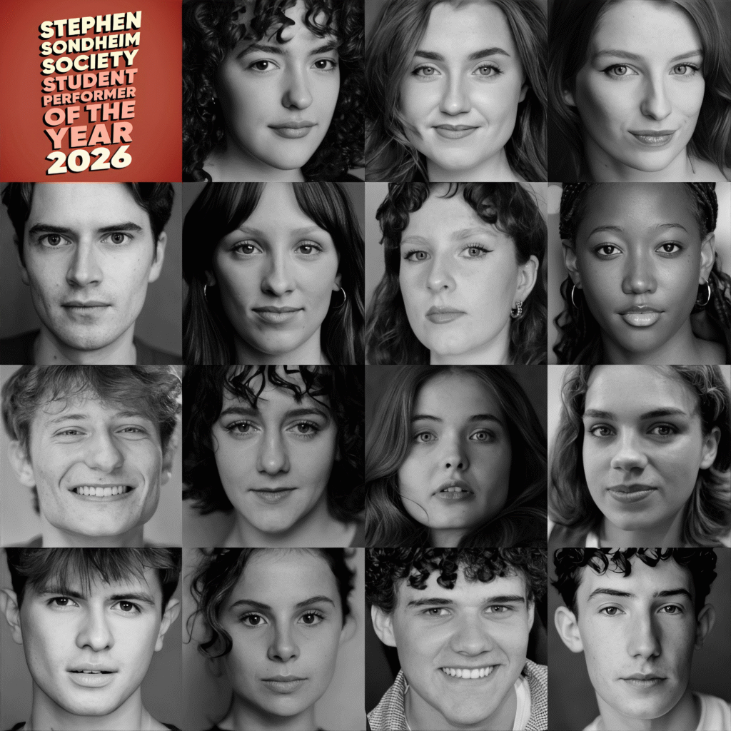 THE STEPHEN SONDHEIM SOCIETY STUDENT PERFORMER OF THE YEAR 2026 FINALISTS ANNOUNCED